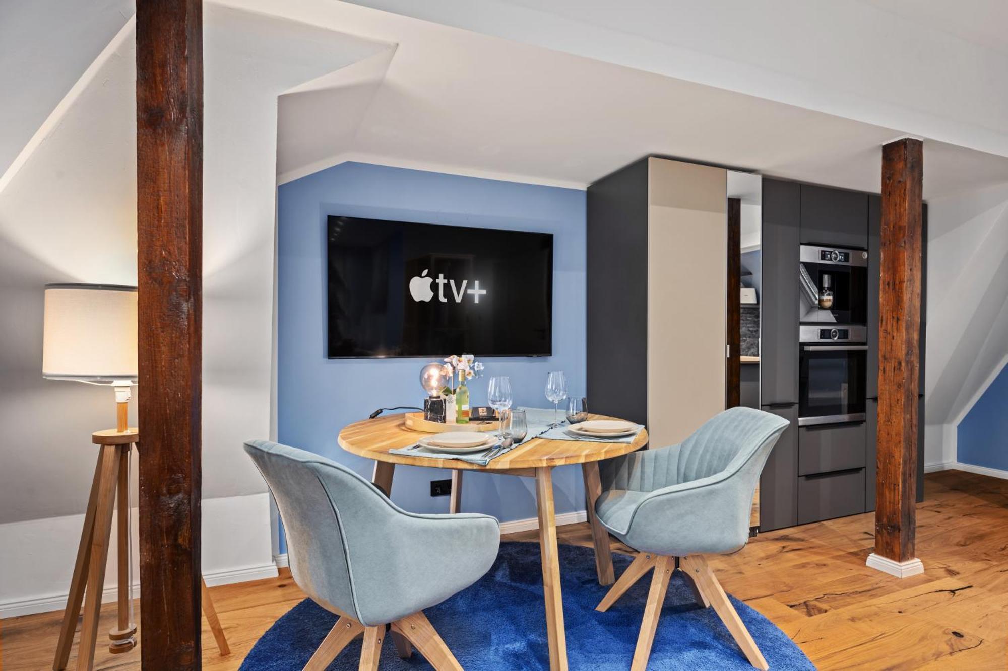 Edler Wohnraum Modernes Vorstadtstudio Mit Emma-Bett, Garten & Kaffeevollautomat Zwickau Exteriör bild
